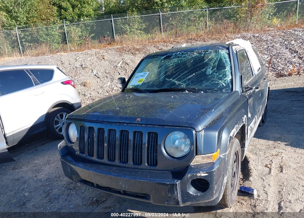 2008 JEEP PATRIOT SPORT VIN: 1J8FT28W68D721913