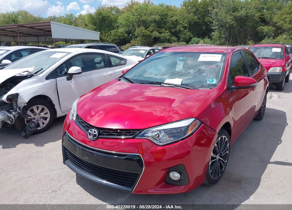 2016 TOYOTA COROLLA S PLUS VIN: 5YFBURHE2GP476252