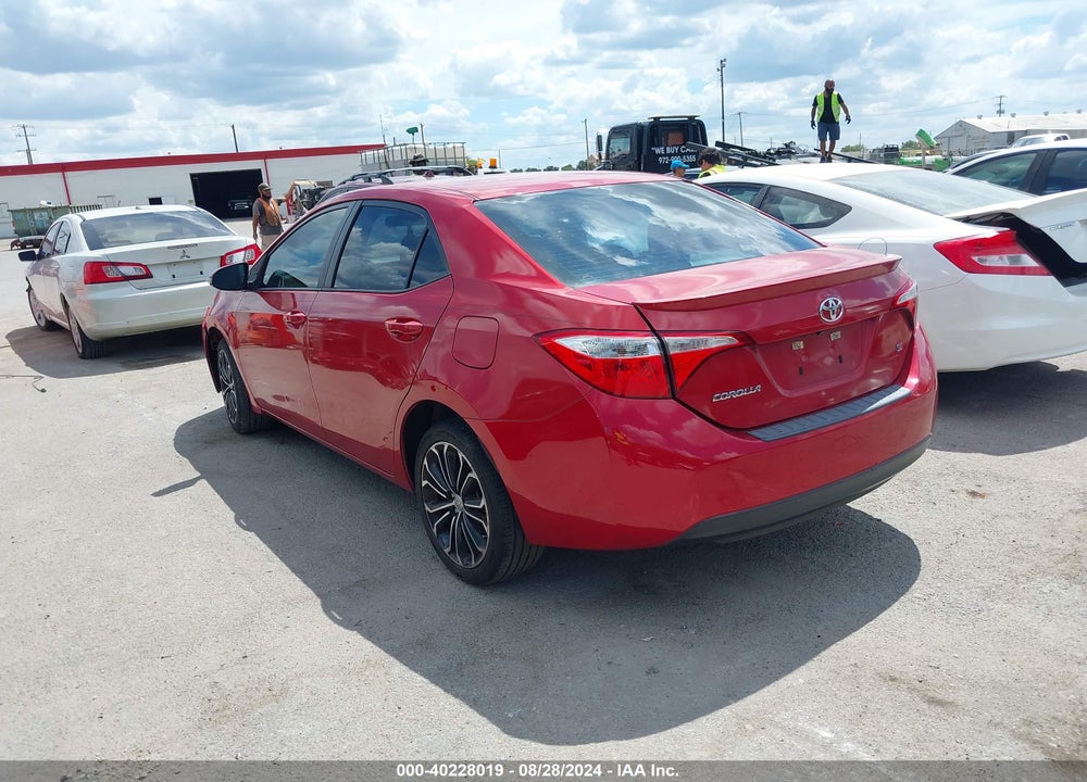 2016 TOYOTA COROLLA S PLUS VIN: 5YFBURHE2GP476252