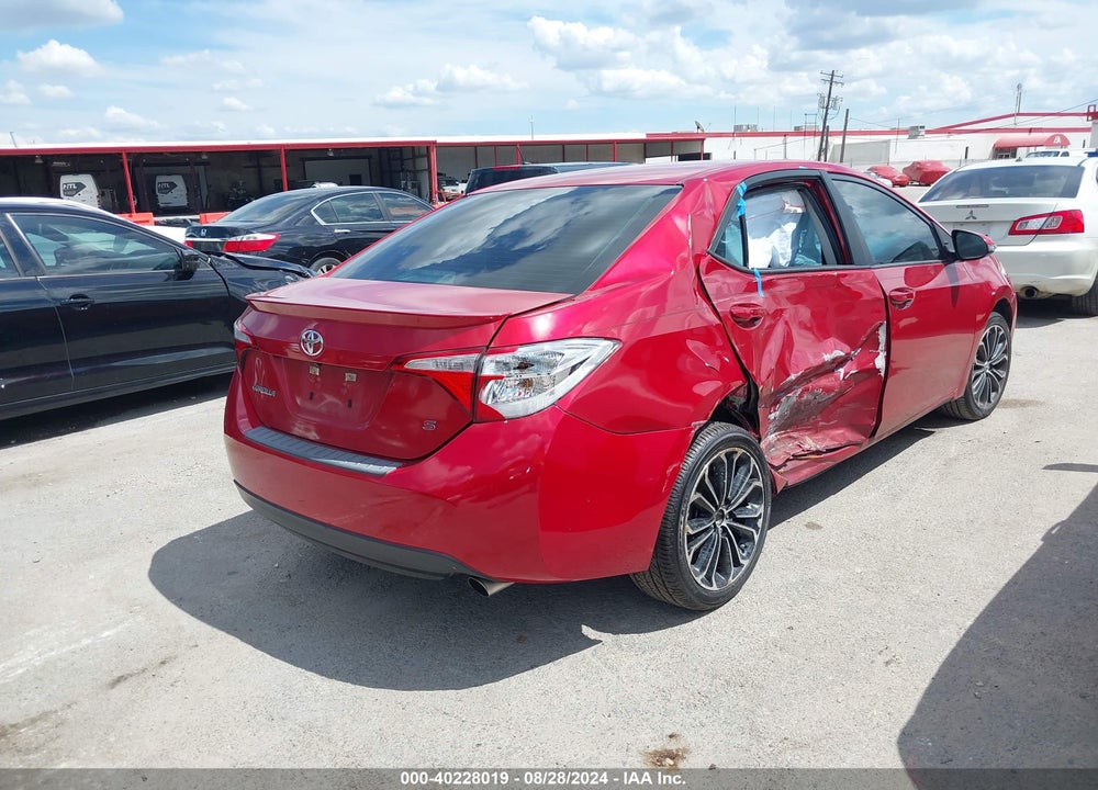 2016 TOYOTA COROLLA S PLUS VIN: 5YFBURHE2GP476252