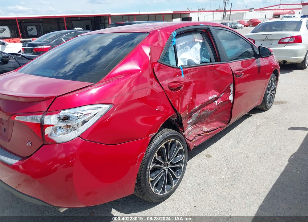 2016 TOYOTA COROLLA S PLUS VIN: 5YFBURHE2GP476252