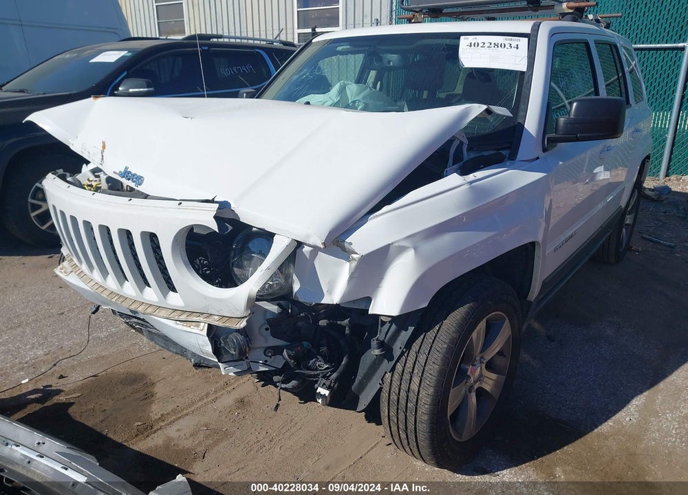 2017 JEEP PATRIOT HIGH ALTITUDE FWD VIN: 1C4NJPFA5HD132624