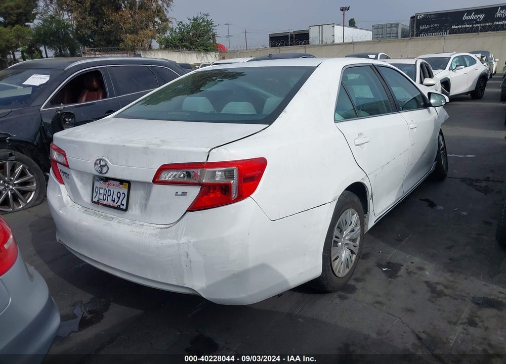 2012 TOYOTA CAMRY LE VIN: 4T1BF1FK1CU553139