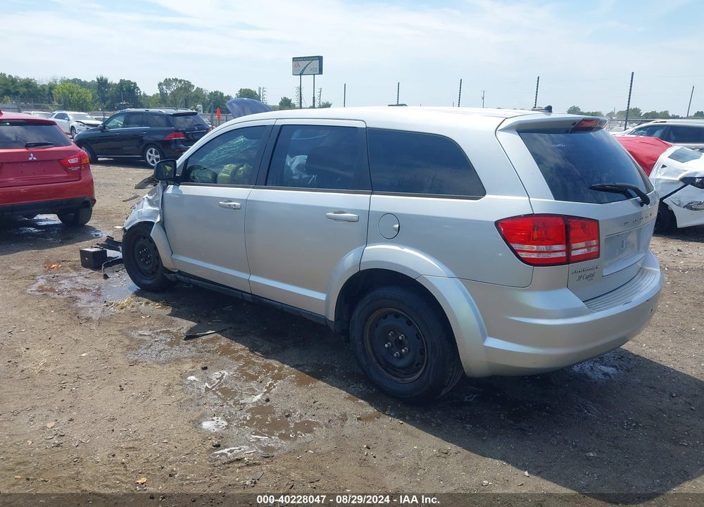 2012 DODGE JOURNEY SE/AVP VIN: 3C4PDCAB5CT290196