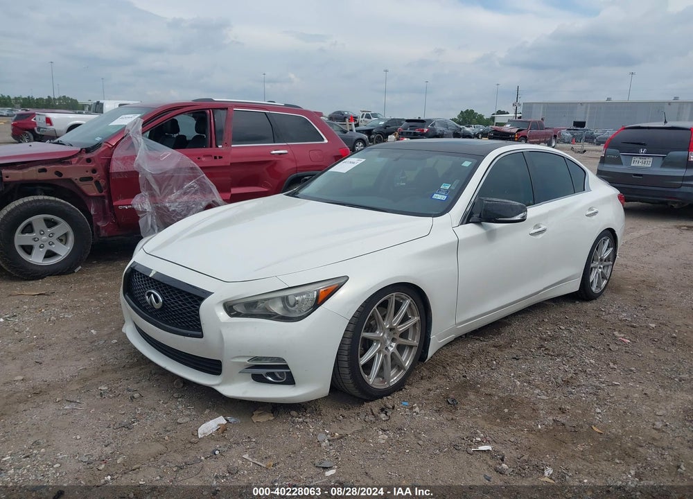 2015 INFINITI Q50 PREMIUM VIN: JN1BV7AP8FM348440