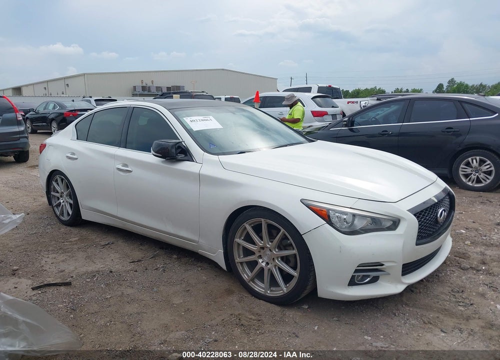 2015 INFINITI Q50 PREMIUM VIN: JN1BV7AP8FM348440