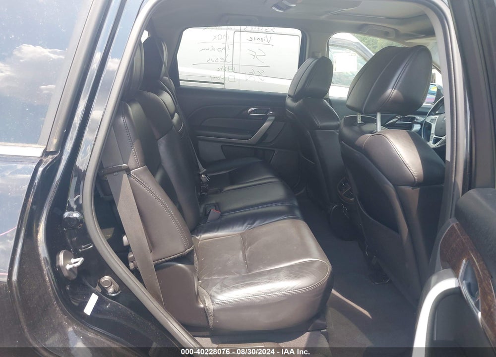 2012 ACURA MDX TECHNOLOGY PACKAGE VIN: 2HNYD2H49CH509105