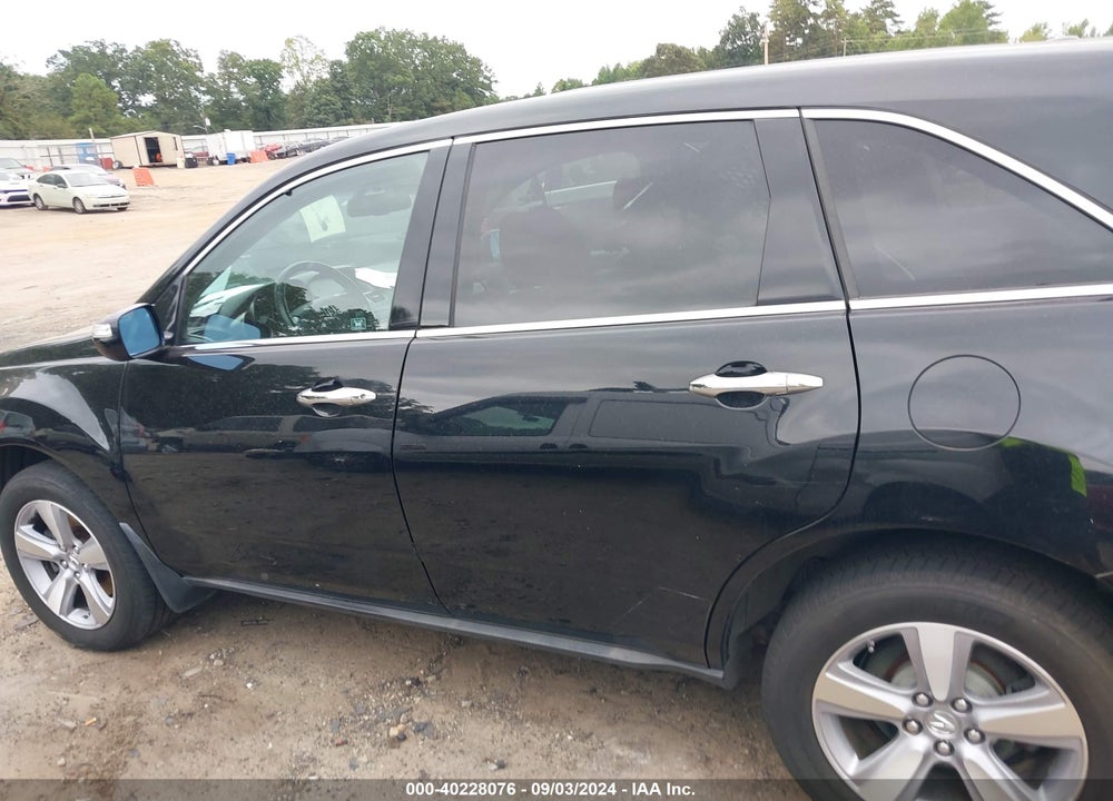 2012 ACURA MDX TECHNOLOGY PACKAGE VIN: 2HNYD2H49CH509105