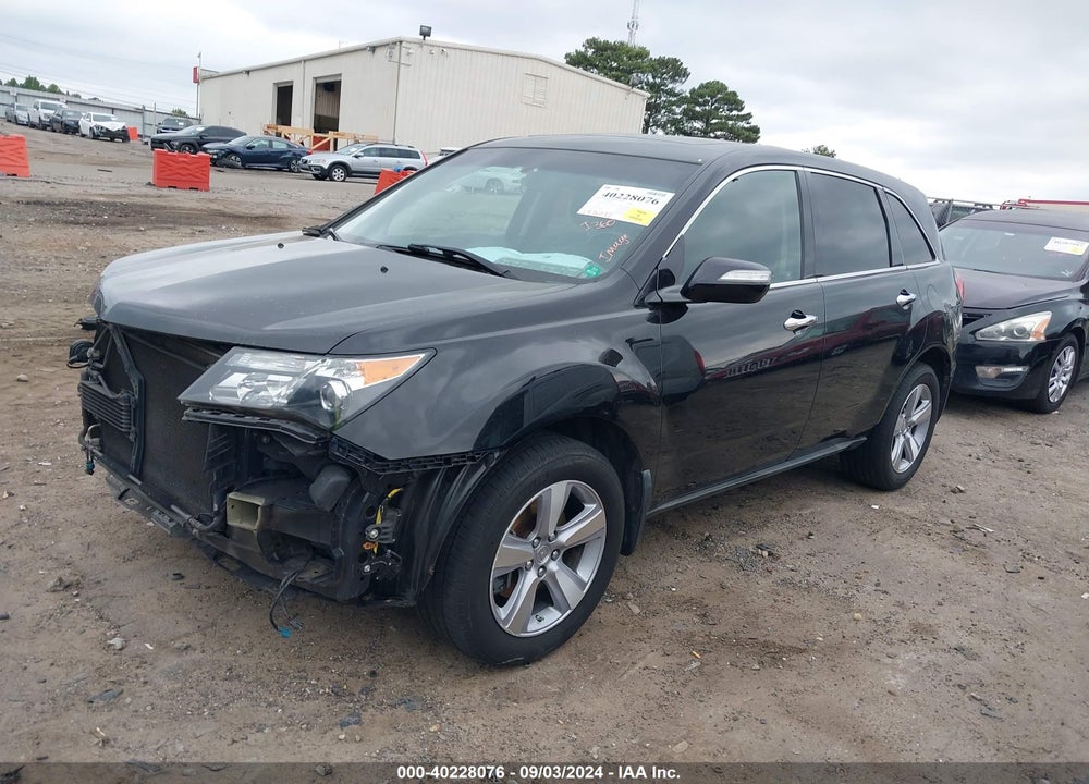 2012 ACURA MDX TECHNOLOGY PACKAGE VIN: 2HNYD2H49CH509105