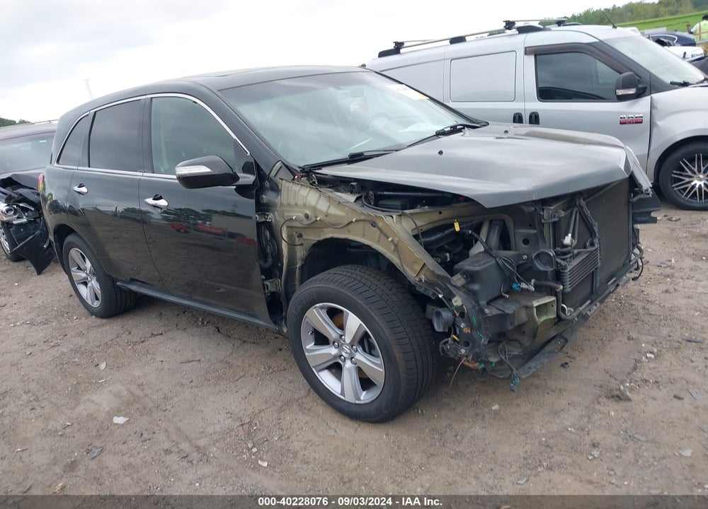 2012 ACURA MDX TECHNOLOGY PACKAGE VIN: 2HNYD2H49CH509105