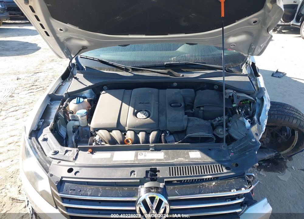 2013 VOLKSWAGEN PASSAT 2.5L SE VIN: 1VWBP7A38DC053813