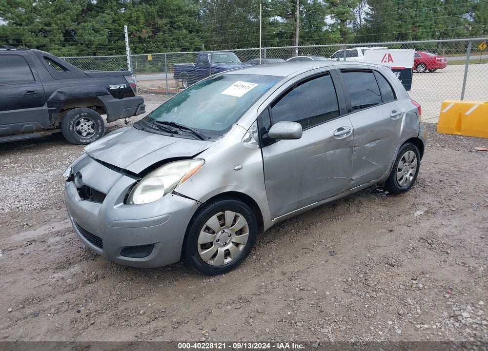 2009 TOYOTA YARIS VIN: JTDKT903395229545