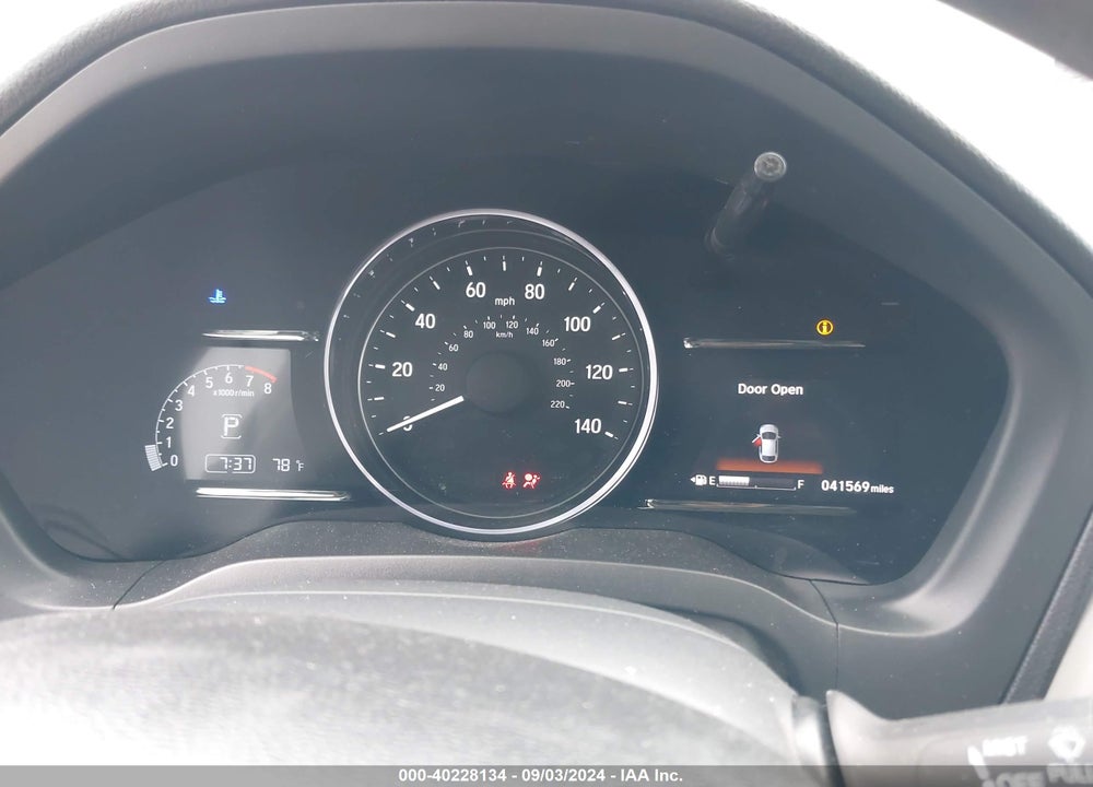 2021 HONDA HR-V 2WD EX VIN: 3CZRU5H52MM712063