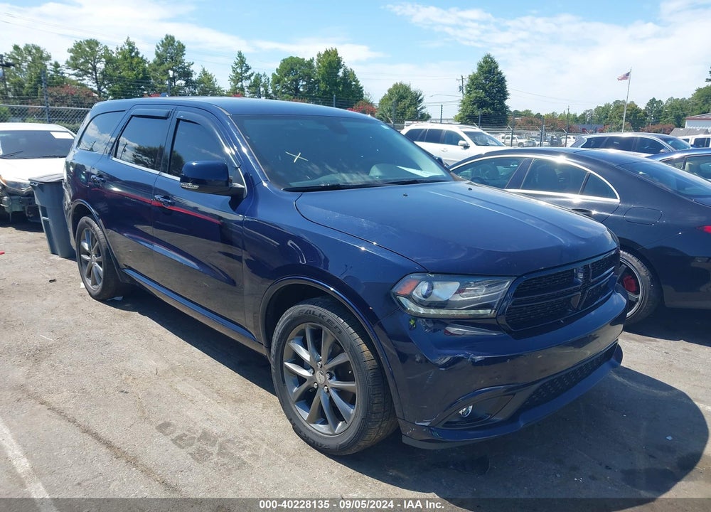 2018 DURANGO DODGE  GT RWD VIN: 1C4RDHDG3JC132994