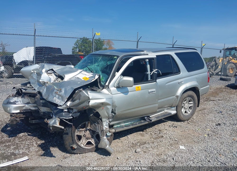 2000 TOYOTA 4RUNNER SR5 V6 VIN: JT3HN86R0Y0292452