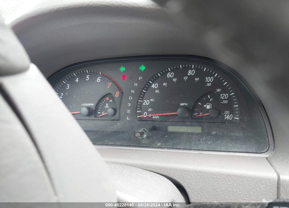 2004 TOYOTA CAMRY XLE V6 VIN: 4T1BF32K84U586240