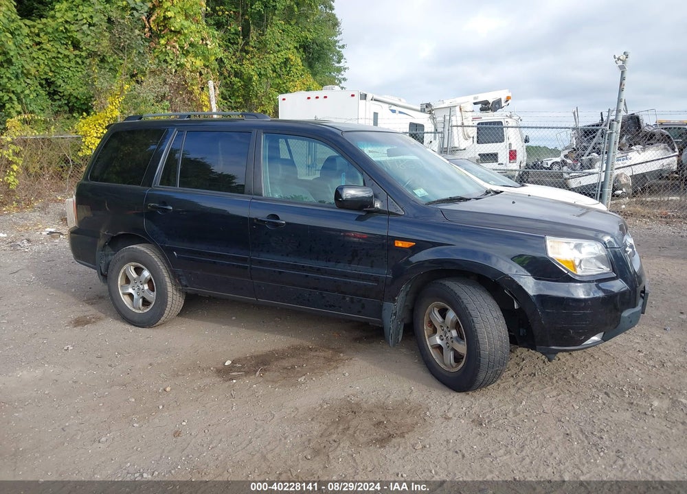 2006 HONDA PILOT EX-L VIN: 2HKYF18656H544599