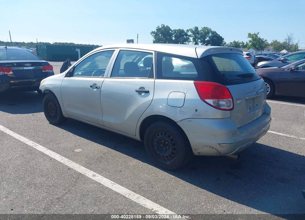 2004 TOYOTA MATRIX STANDARD VIN: 2T1KR32E64C293407