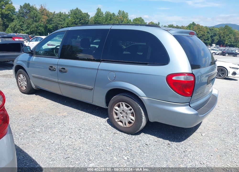 2006 DODGE GRAND CARAVAN SE VIN: 1D4GP24R56B710428