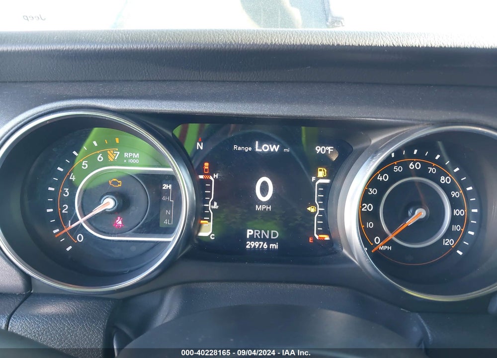2023 JEEP GLADIATOR MOJAVE 4X4 VIN: 1C6JJTEG0PL554874