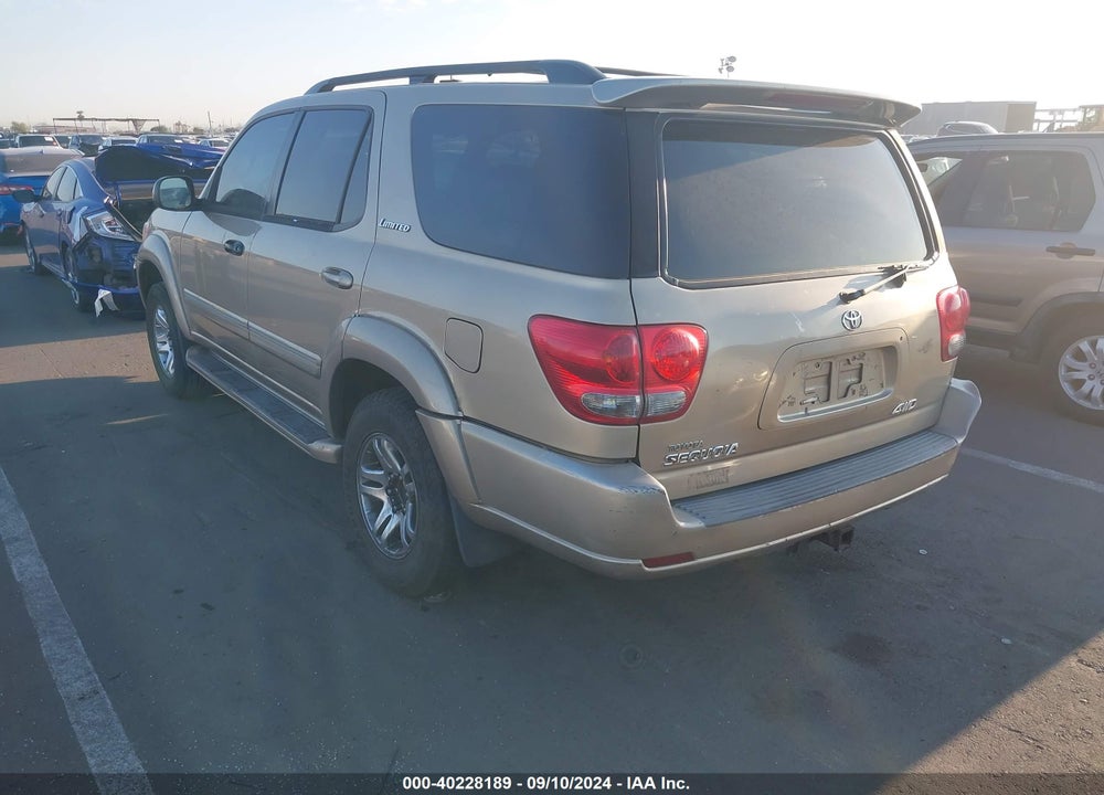 2005 TOYOTA SEQUOIA LIMITED V8 VIN: 5TDBT48A65S250688