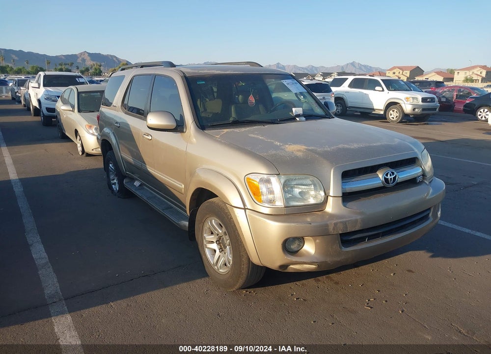 2005 TOYOTA SEQUOIA LIMITED V8 VIN: 5TDBT48A65S250688