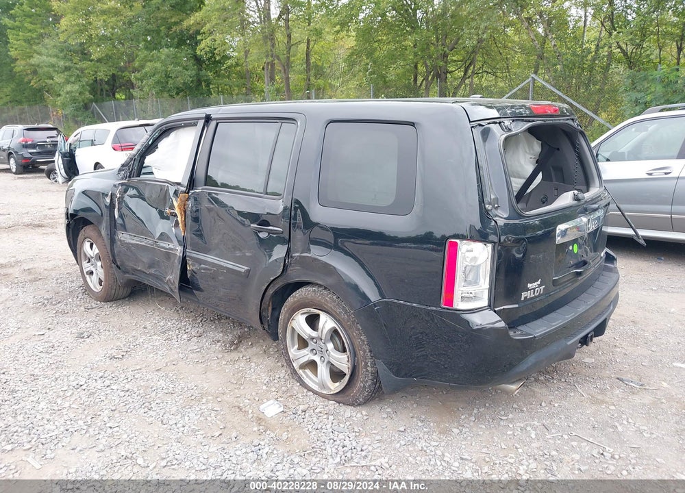 2014 HONDA PILOT EX-L VIN: 5FNYF4H79EB023294