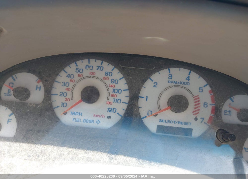 1999 FORD MUSTANG VIN: 1FAFP4049XF155854