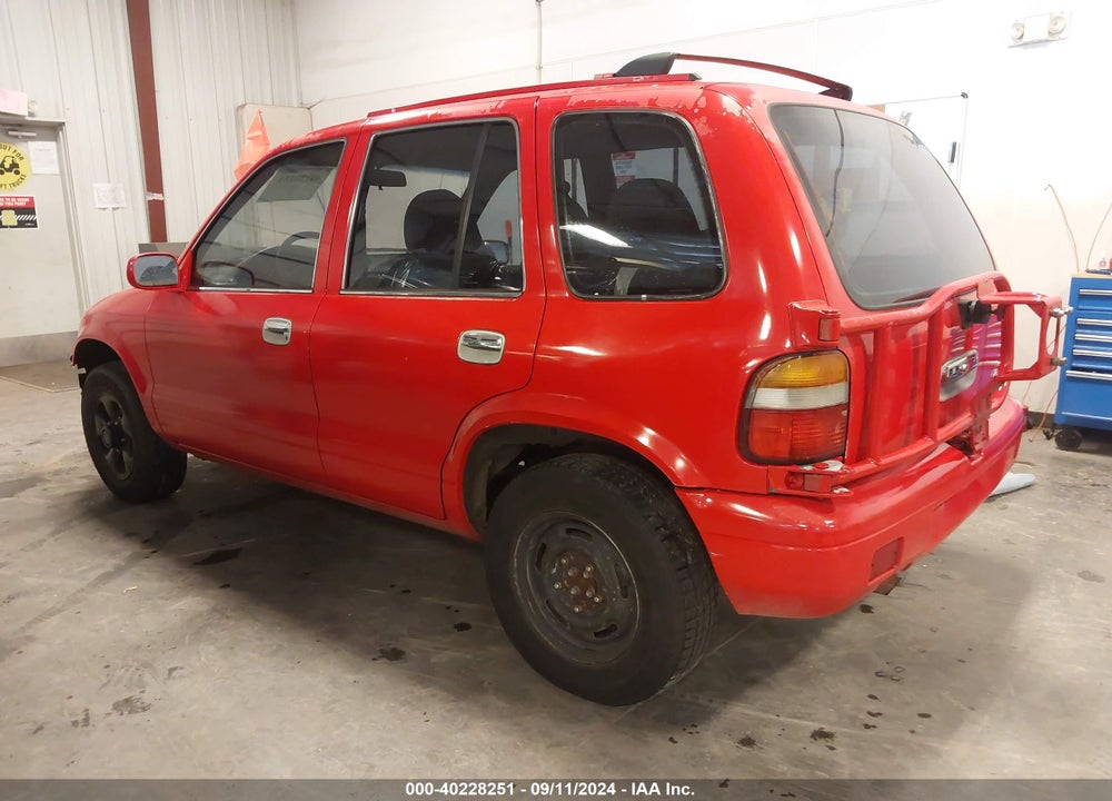 1996 KIA SPORTAGE VIN: KNDJA7235T5522597