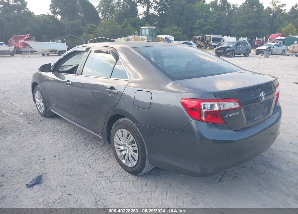 2012 TOYOTA CAMRY LE VIN: 4T1BF1FK2CU125578