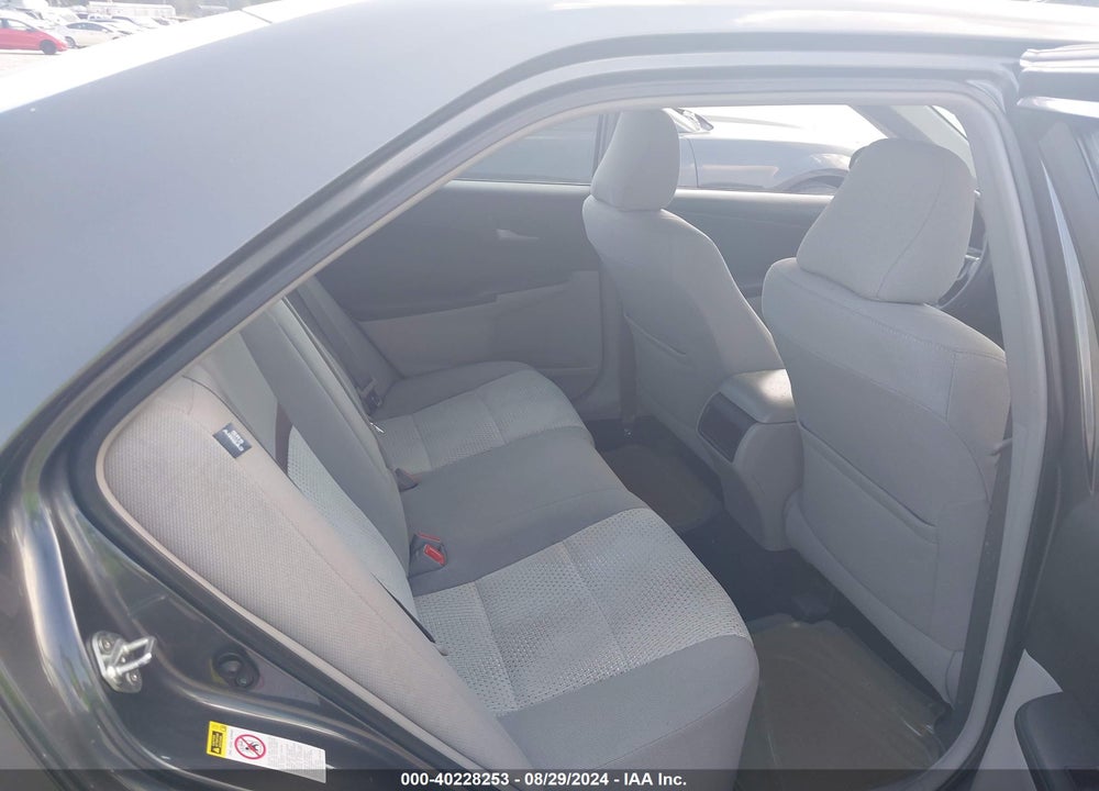 2012 TOYOTA CAMRY LE VIN: 4T1BF1FK2CU125578