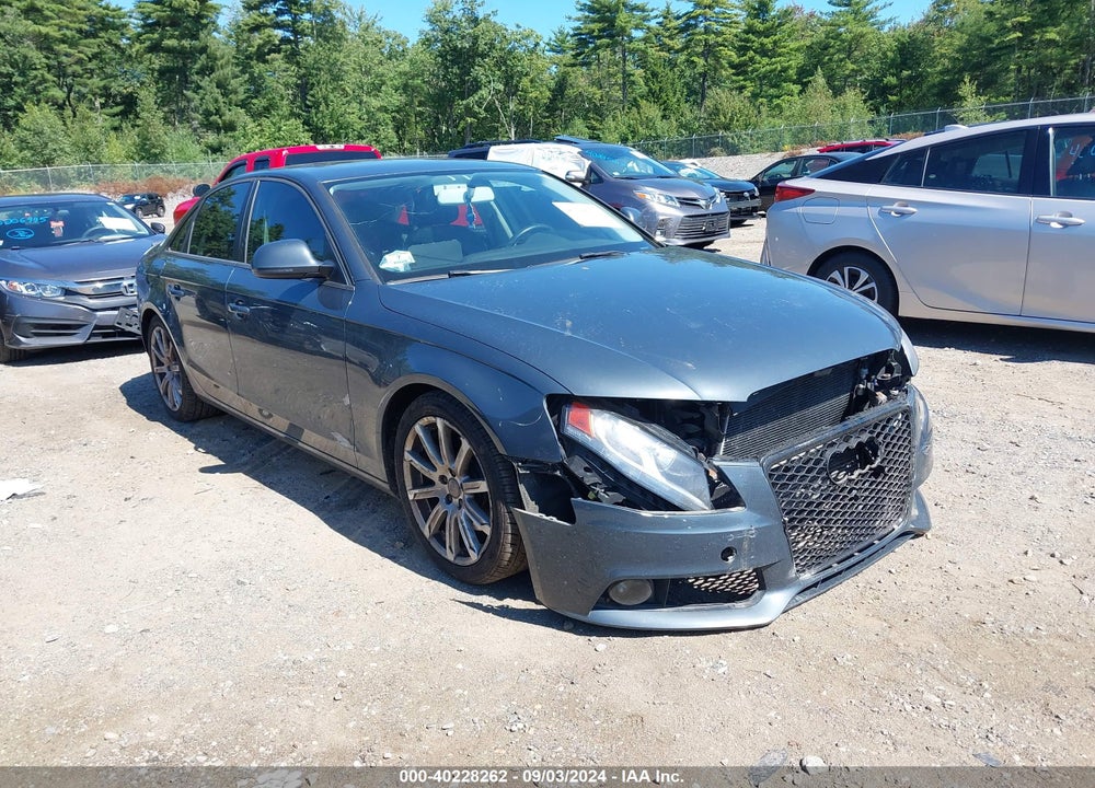 2009 AUDI A4 2.0T PREMIUM VIN: WAULF78K29N065262