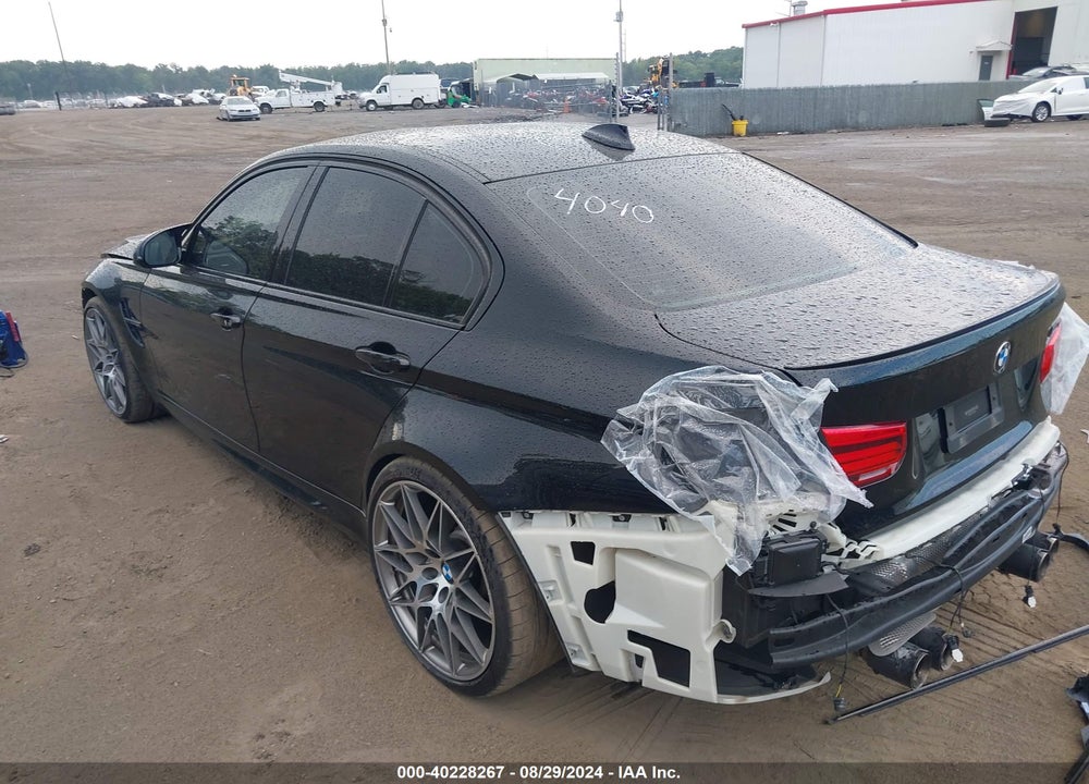 2017 BMW M3 VIN: WBS8M9C53H5G84040
