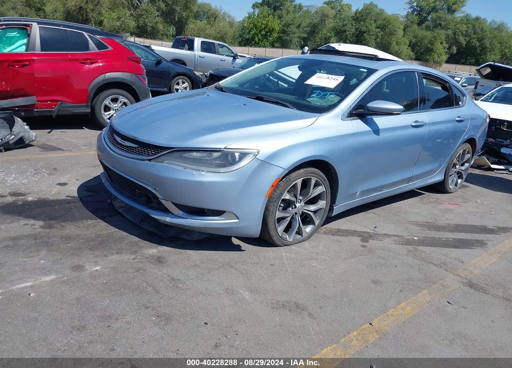 2015 CHRYSLER 200 C VIN: 1C3CCCCG3FN609534