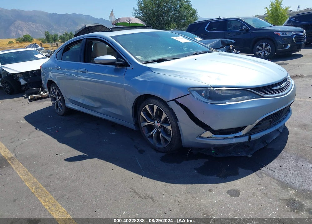 2015 CHRYSLER 200 C VIN: 1C3CCCCG3FN609534