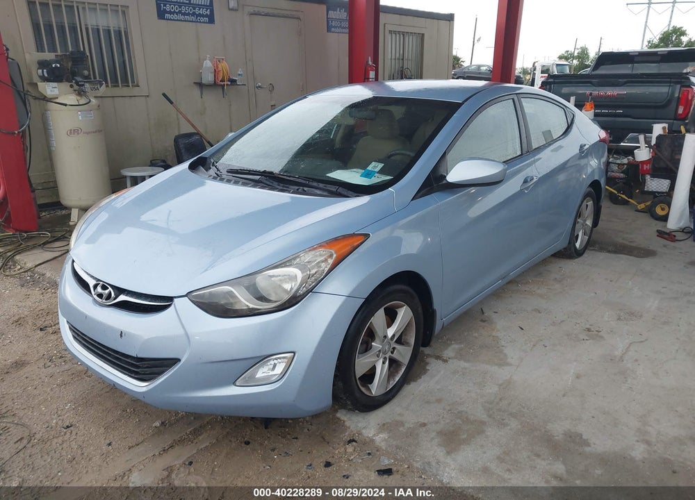 2013 HYUNDAI ELANTRA GLS VIN: KMHDH4AE3DU521686