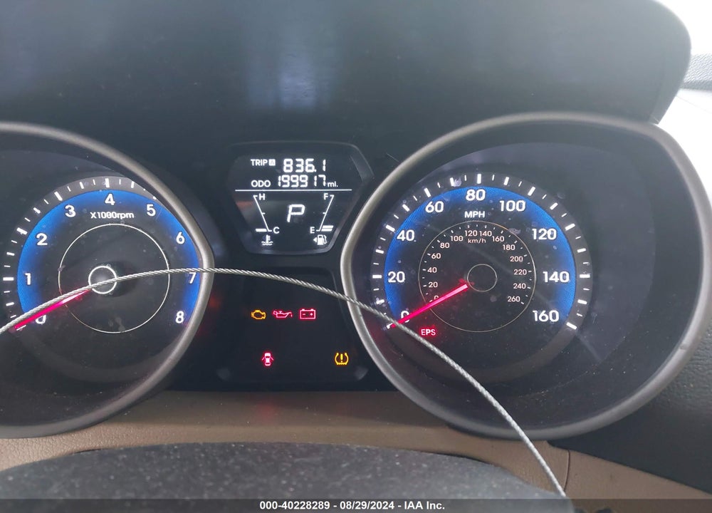 2013 HYUNDAI ELANTRA GLS VIN: KMHDH4AE3DU521686