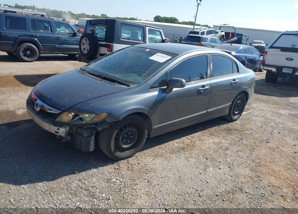 2010 HONDA CIVIC LX VIN: 2HGFA1F59AH327205