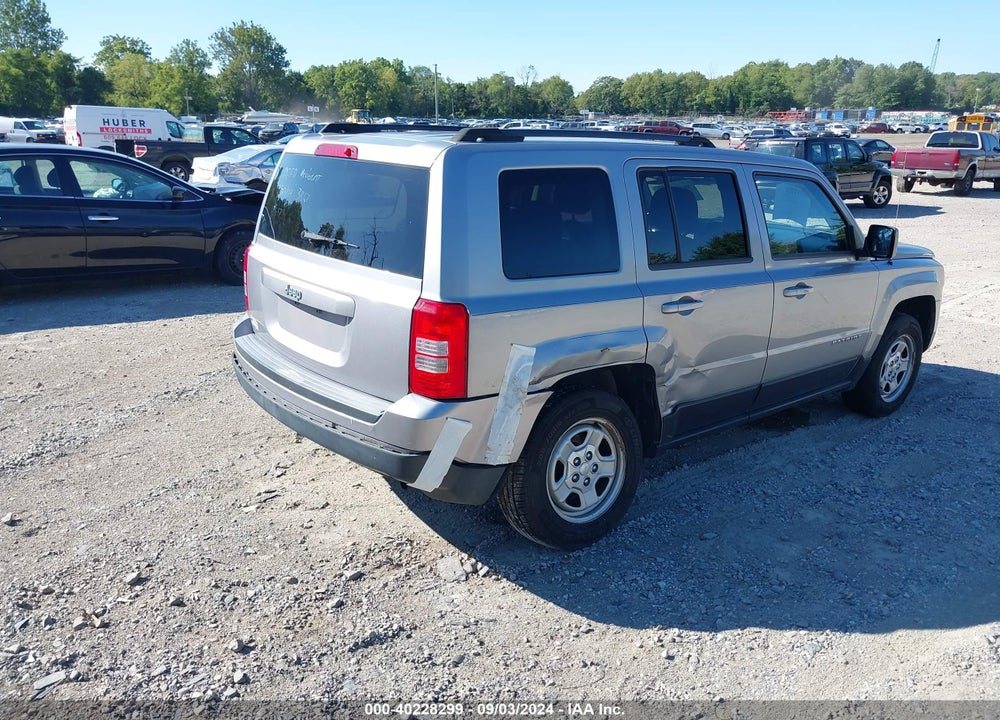 2015 JEEP PATRIOT SPORT VIN: 1C4NJRBB0FD214686