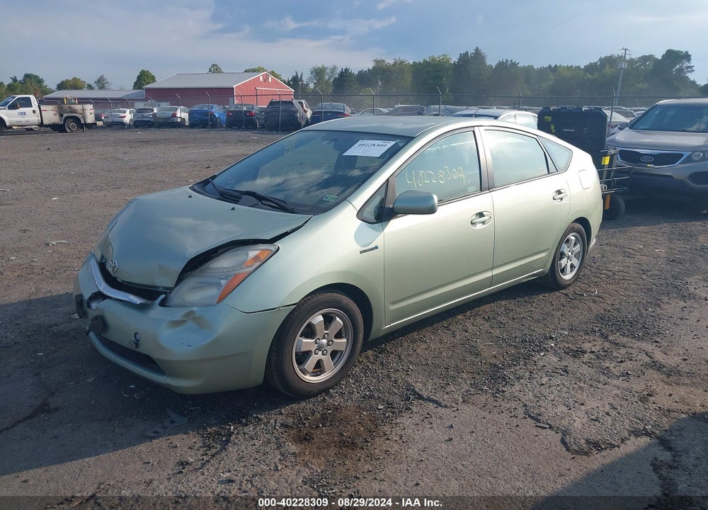 2008 TOYOTA PRIUS VIN: JTDKB20U883375758