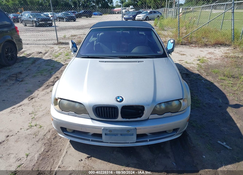 2002 BMW 325CI VIN: WBABS33402PG88112