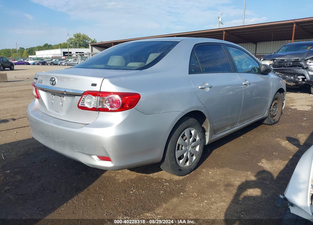2011 TOYOTA COROLLA LE VIN: 2T1BU4EE7BC651840