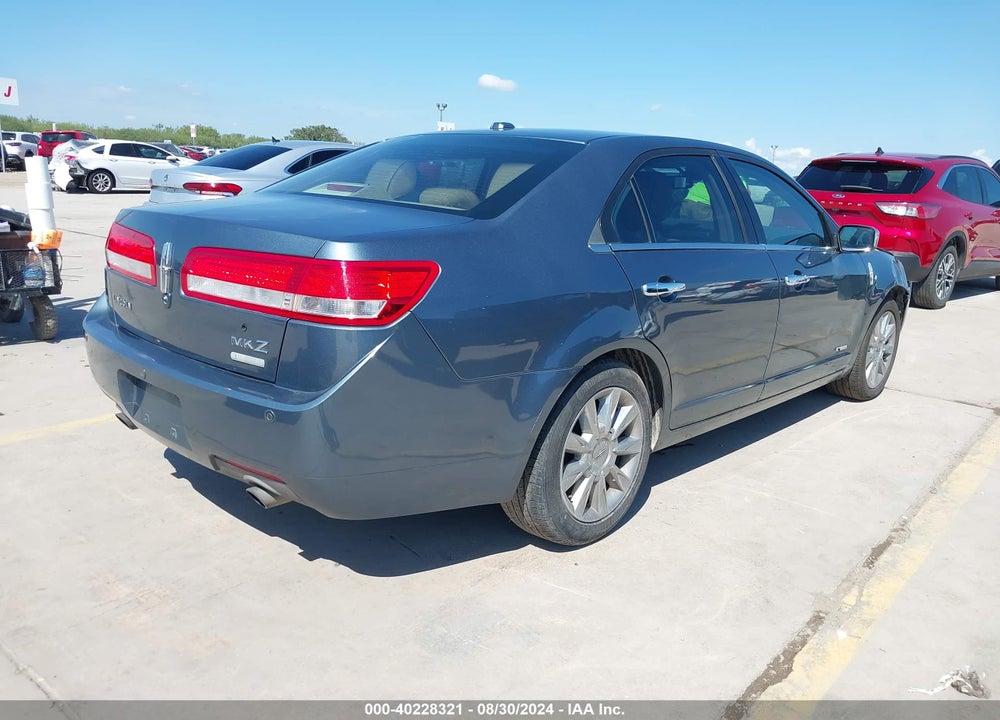 2012 LINCOLN MKZ HYBRID VIN: 3LNDL2L31CR820260
