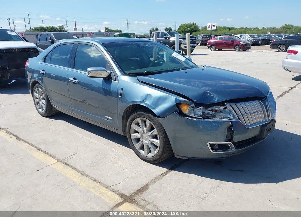 2012 LINCOLN MKZ HYBRID VIN: 3LNDL2L31CR820260
