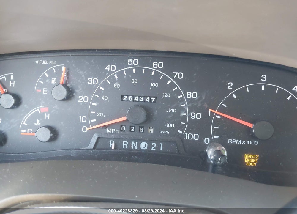 2001 FORD EXCURSION XLT VIN: 1FMNU41S41EB10180