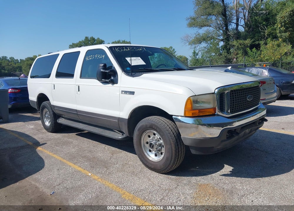 2001 FORD EXCURSION XLT VIN: 1FMNU41S41EB10180