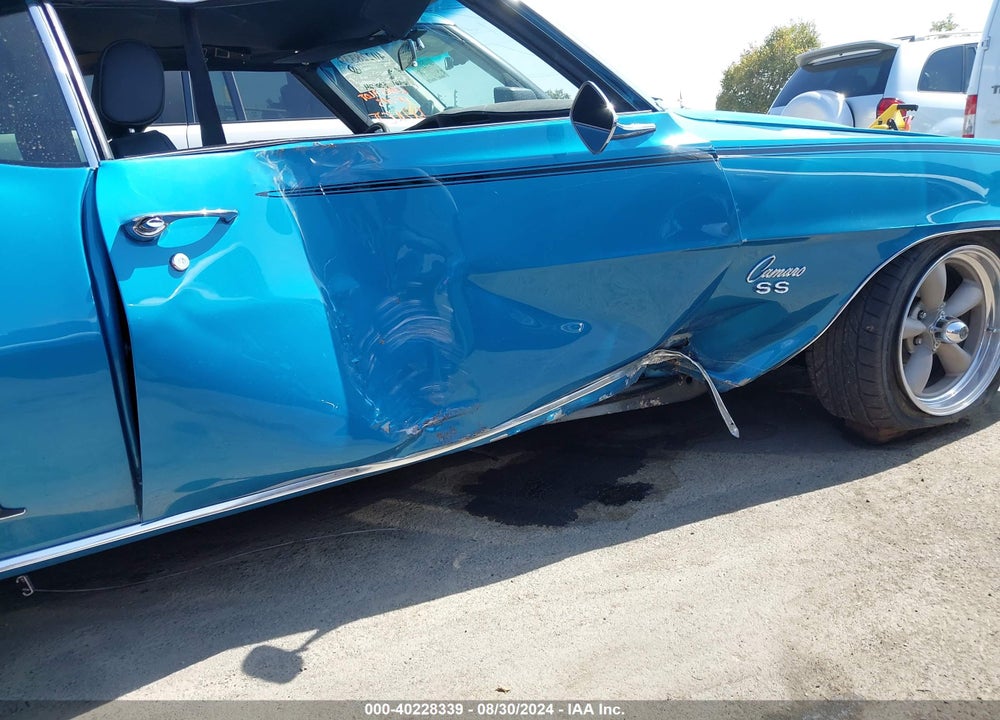 1969 CHEVROLET CAMARO VIN: 0000124379L509904