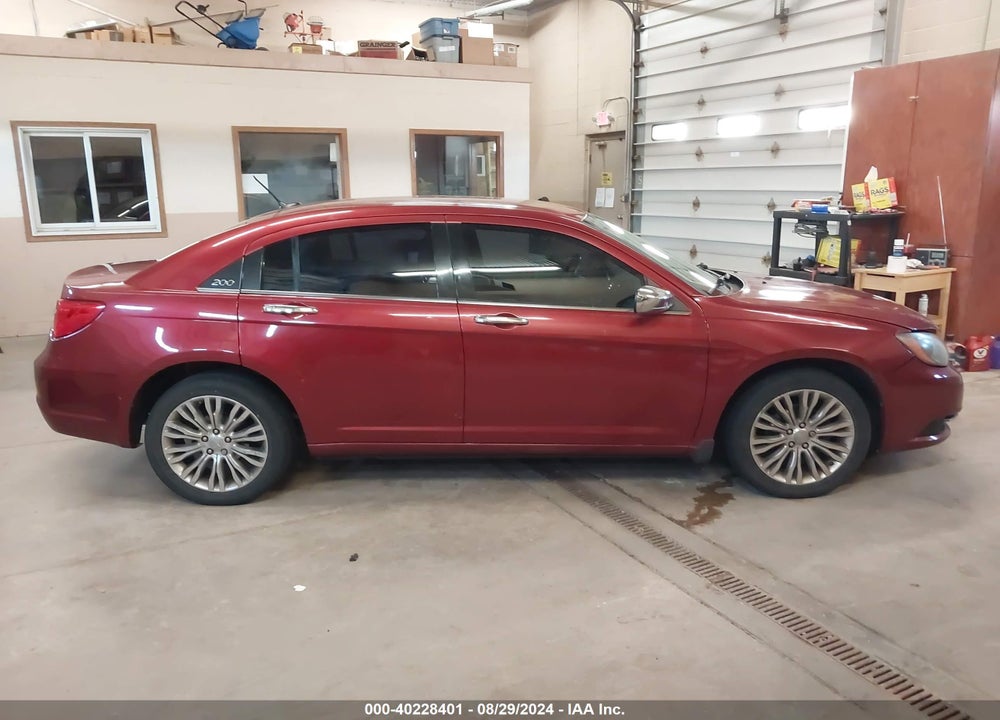 2012 CHRYSLER 200 LIMITED VIN: 1C3CCBCBXCN257756