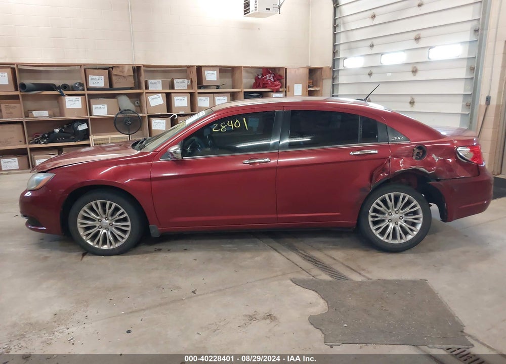 2012 CHRYSLER 200 LIMITED VIN: 1C3CCBCBXCN257756