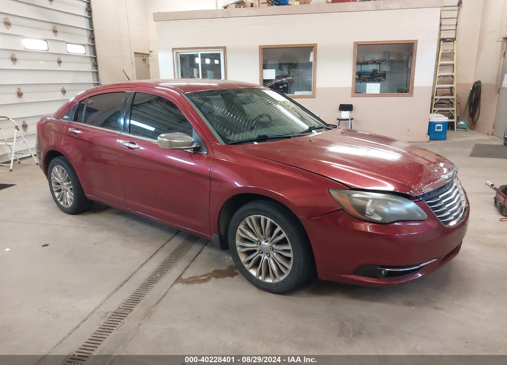 2012 CHRYSLER 200 LIMITED VIN: 1C3CCBCBXCN257756